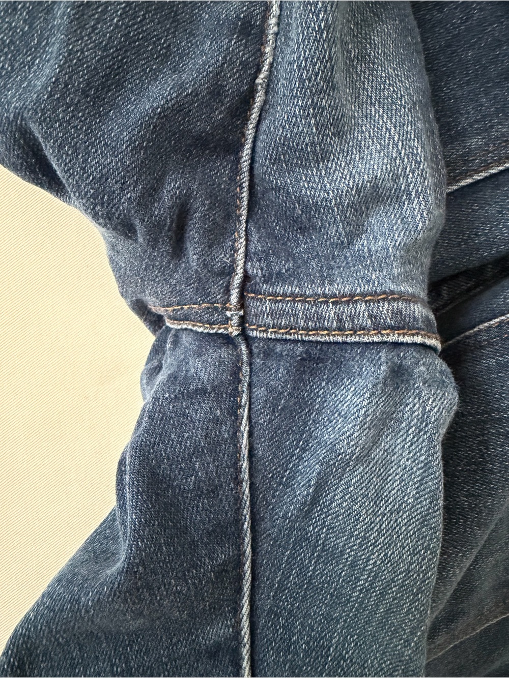 Henry & Belle Dark Blue women’s Jeans with Contrast Stitching - Picture 9 of 14